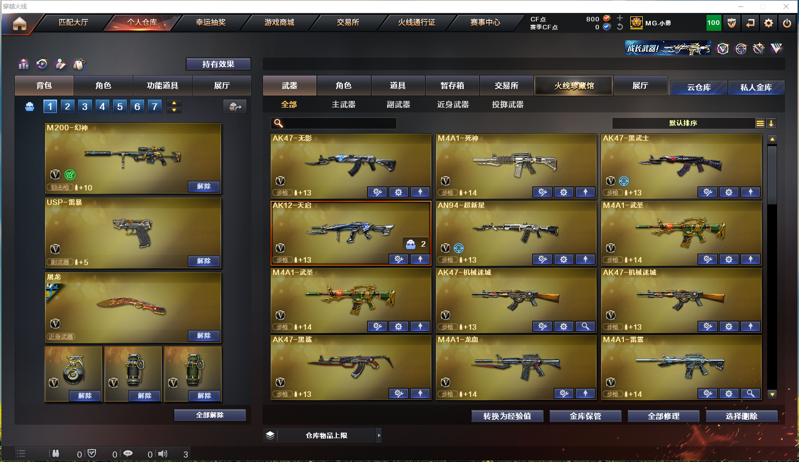 CFPX310273穿越火线账号详情图5