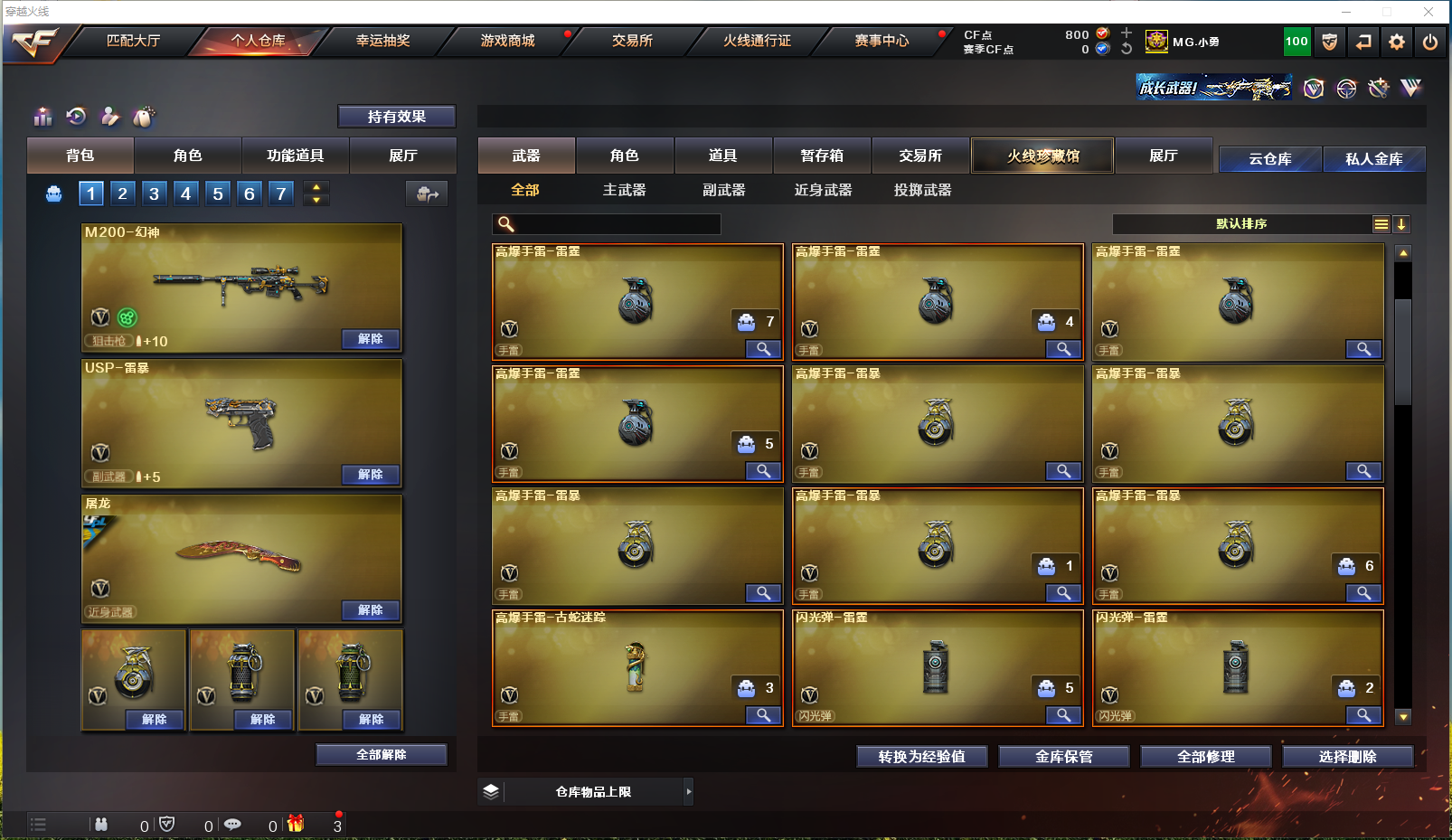 CFPX310273穿越火线账号详情图13